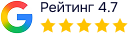 Google: рейтинг 4.7 из 5